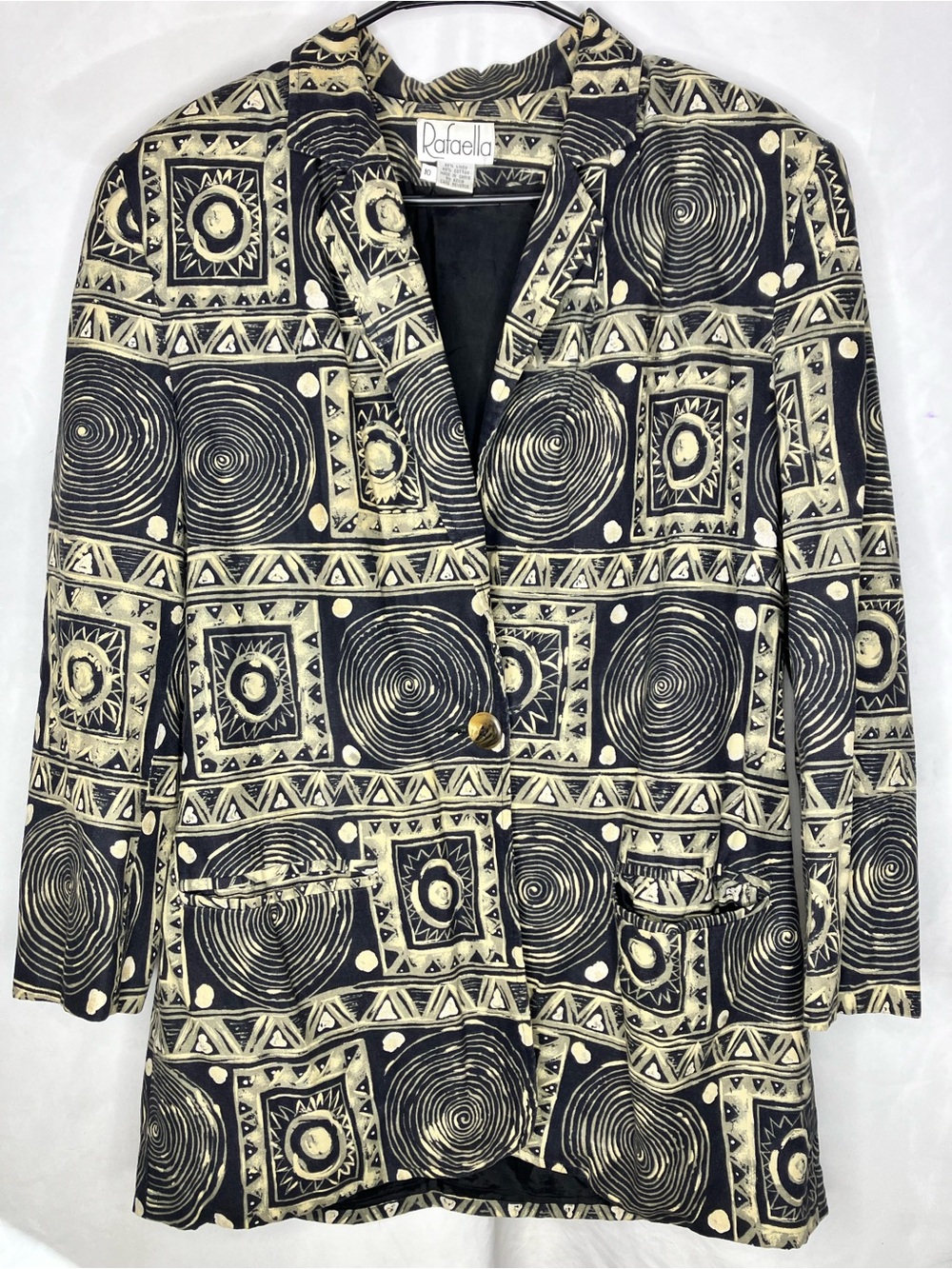 Rafaella VTG Celestial linen car coat M/L